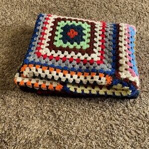 Colorful Crochet Blanket